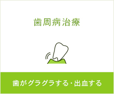 歯周病治療 歯がグラグラする・出血する